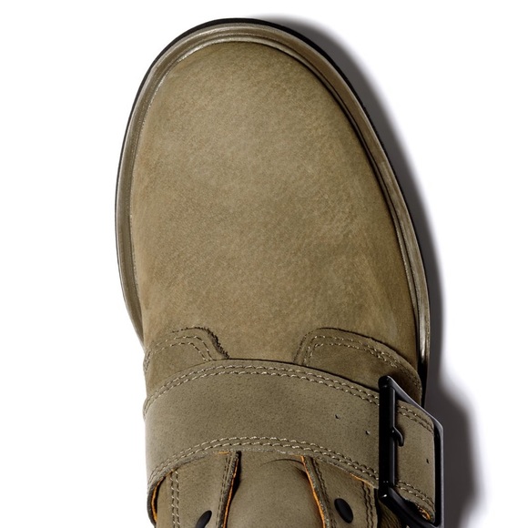 TIMBERLAND WOMEN'S KORI PARK MOTO BOOTS OLIVE - Picture 6 of 9